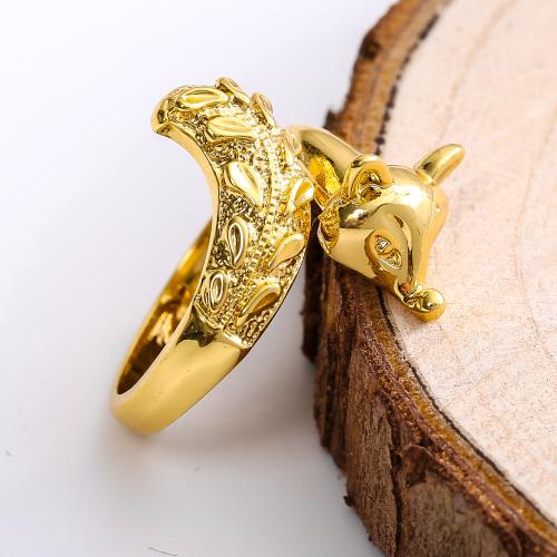 Tibetan Style Finger Ring, Fox, fashion jewelry & for woman, US Ring Size:7, Sold By PC