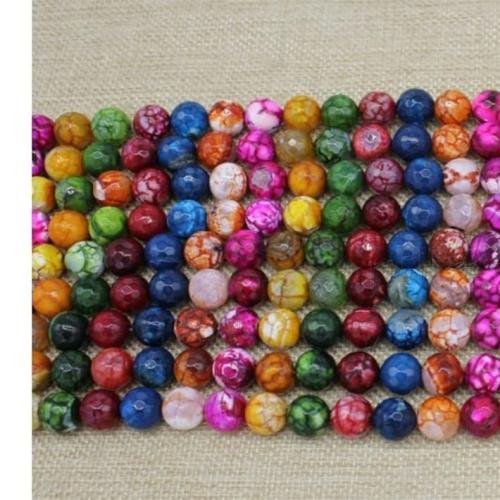 Perles bijoux en pierres gemmes, Gemme synthétique, DIY, multicolore, 12mm, Vendu par Environ 38 cm brin