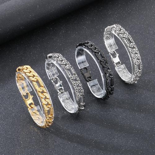 Stainless Steel Jewelry Bracelet, 304 Stainless Steel, plated, fashion jewelry, more colors for choice, Sold By PC