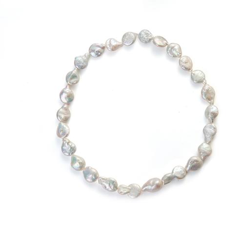 Cultured Baroque Freshwater Pearl Beads, DIY, white, aboutuff1a11-12mm, Sold Per Approx 36 cm Strand