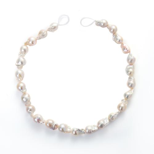 Cultured Baroque Freshwater Pearl Beads, DIY, white, about:11-13mm, Sold Per Approx 36 cm Strand