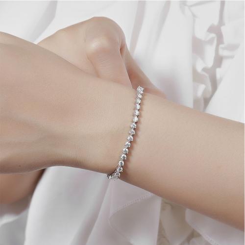 925 Sterling Silver Bracelet, different size for choice & different styles for choice & for woman, Sold By PC