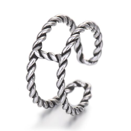 Bague en laiton, bijoux de mode & pour femme, Taille:7, Vendu par PC