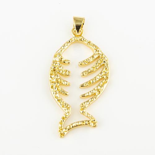 Brass Jewelry Pendants, fashion jewelry & Unisex, golden, 34x18mm, Hole:Approx 3mm, Sold By PC