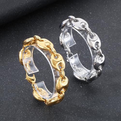 Stainless Steel Jewelry Bracelet, 304 Stainless Steel, plated, for man, more colors for choice, Length:22 cm, Sold By PC