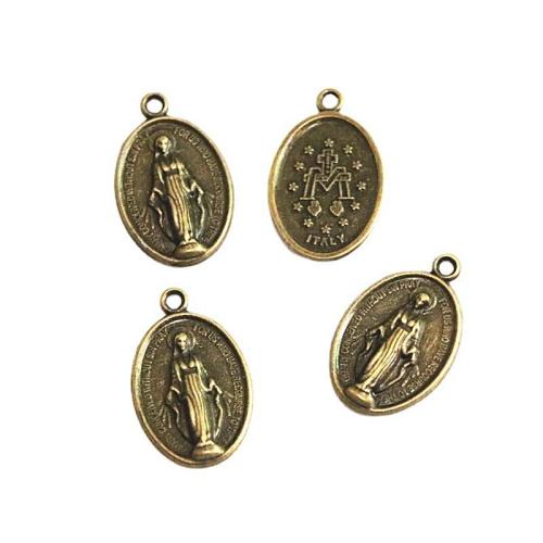 Tibetan Style Pendants, antique bronze color plated, DIY, 25x16mm, 60PCs/Bag, Sold By Bag