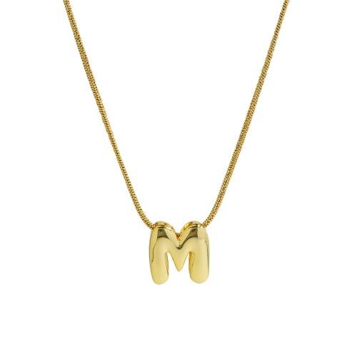 Brass Necklace, with 5CM extender chain, plated, different styles for choice & for woman, gold, Length:Approx 45 cm, Sold By PC