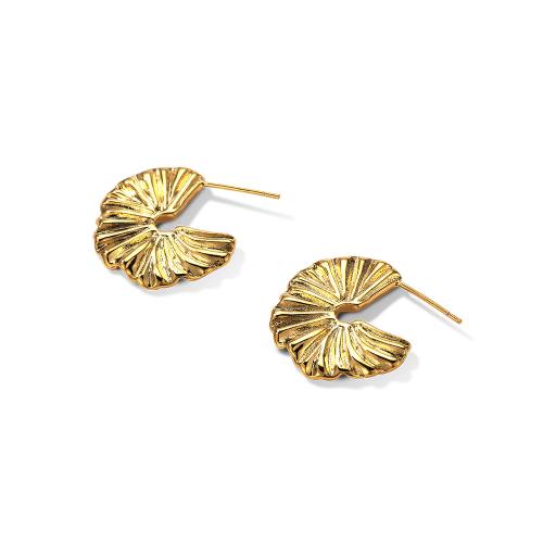 Brass Stud Earring, plated, for woman, more colors for choice, 24x20mm, Sold By Pair