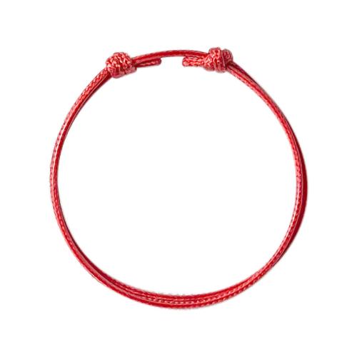 Mode créer Bracelets cordon de cire, corde de cire, fait à la main, quantité différente pour le choix & Réglable & unisexe, couleurs mélangées, Vendu par fixé