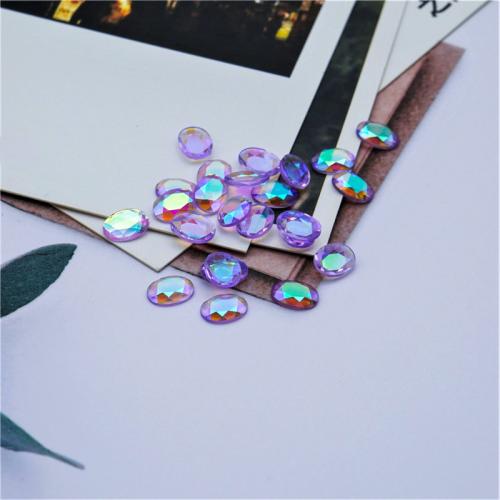 3D Nail Art Decoration, Resin, epoxy gel, DIY, more colors for choice, 6x8mm, 50PCs/Lot, Sold By Lot