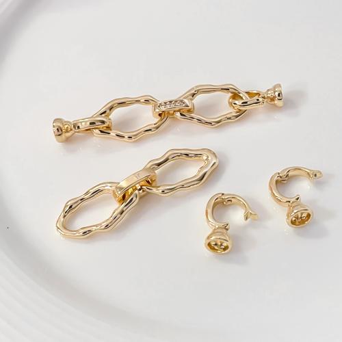 Brass Jewelry Clasps, DIY, more colors for choice, 53x5mm, Sold By PC