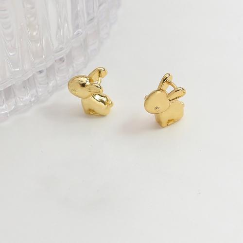 Brass Jewelry Pendants, Rabbit, DIY, more colors for choice, 11x11mm, Sold By PC