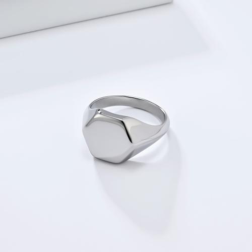 Stainless Steel Finger Ring, 304 Stainless Steel, polished, fashion jewelry & Unisex & different size for choice, more colors for choice, Sold By PC