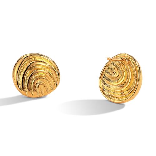 Brass Stud Earring, plated, for woman, more colors for choice, 13x15mm, Sold By Pair