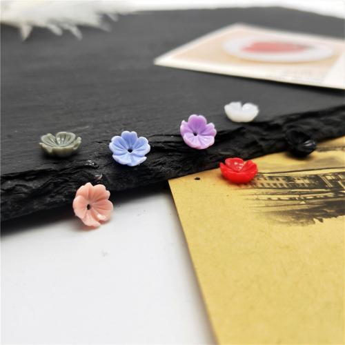 Hair Accessories DIY Findings, Resin, epoxy gel, more colors for choice, 8mm, 50PCs/Lot, Sold By Lot