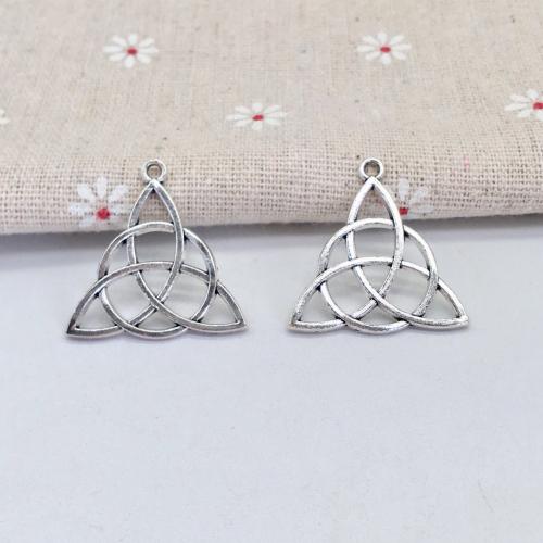 Tibetan Style Pendants, Triangle, antique silver color plated, DIY, 29x30x2mm, 100PCs/Bag, Sold By Bag