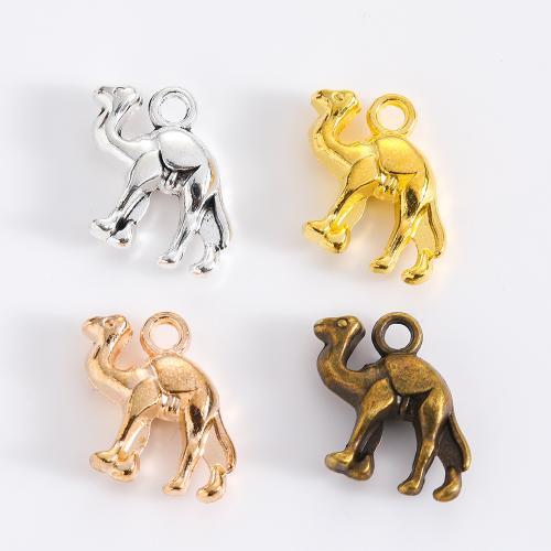 Tibetan Style Animal Pendants, Camel, plated, DIY, more colors for choice, 18x14.50x5mm, 100PCs/Bag, Sold By Bag