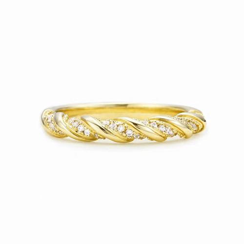 Cubic Zirconia Micro Pave Brass Ring, different size for choice & micro pave cubic zirconia & for woman, Sold By PC