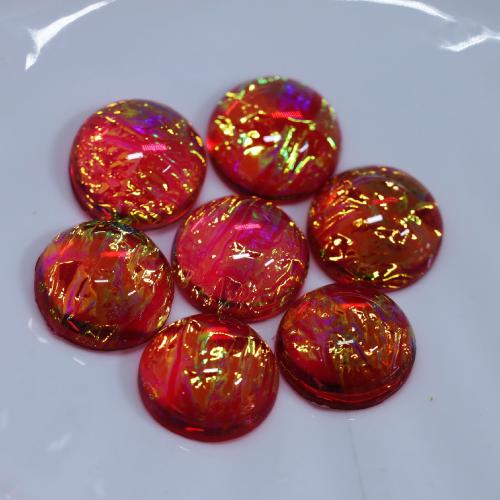 Fashion Resin Cabochons, epoxy gel, DIY & different size for choice, more colors for choice, 50PCs/Bag, Sold By Bag