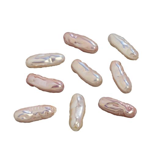 Perles de nacre en verre, perle de verre, Placage, DIY, plus de couleurs à choisir, 20x8mm, 5PC/sac, Vendu par sac