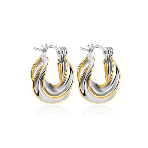 Brass Leverback Earring, plated, for woman, silver color, Sold By Pair