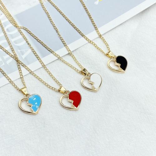 Tibetan Style Jewelry Necklace, with 5cm extender chain, different styles for choice & for woman & enamel, more colors for choice, Length:Approx 45 cm, Sold By PC