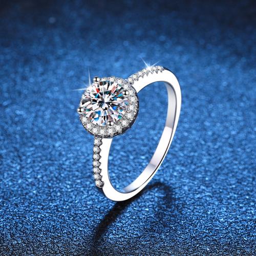 925 Sterling Silver Finger Ring, Round, different size for choice & different styles for choice & for woman, US Ring Size:4.5-9, Sold By PC