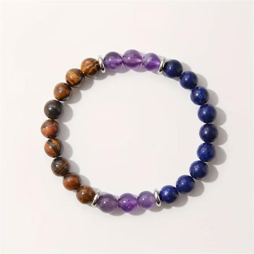 Gemstone Bracelets, Unisex & different styles for choice, more colors for choice, Sold By PC