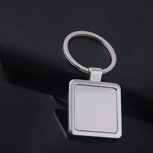 Tibetan Style Key Clasp, portable & multifunctional, silver color, Sold By PC