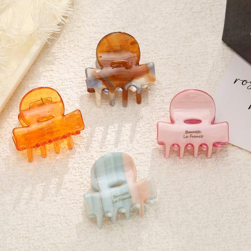 Hair Claw Clips, Acetate, for woman, more colors for choice, 35x40mm, Sold By PC