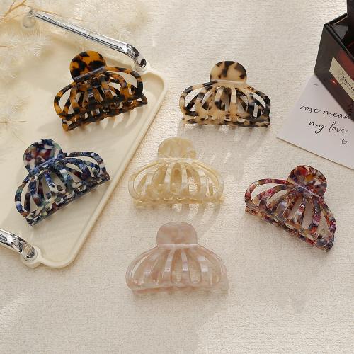 Hair Claw Clips, Acetate, for woman, more colors for choice, 85x60mm, Sold By PC