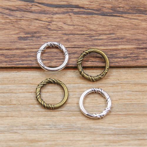 Tibetan Style Linking Ring, plated, DIY, more colors for choice, nickel, lead & cadmium free, 12mm, Inner Diameter:Approx 9mm, Approx 100PCs/Bag, Sold By Bag