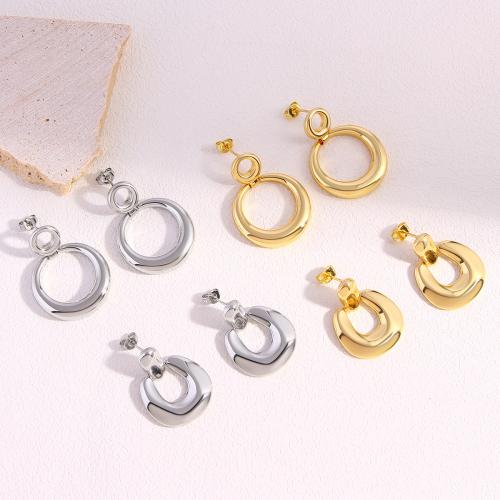 Brass Stud Earring, plated, different styles for choice & for woman & hollow, more colors for choice, Sold By Pair