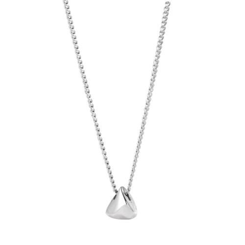 925 Sterling Silver Necklaces, with 5CM extender chain, for woman, silver color, Length:Approx 40 cm, Sold By PC