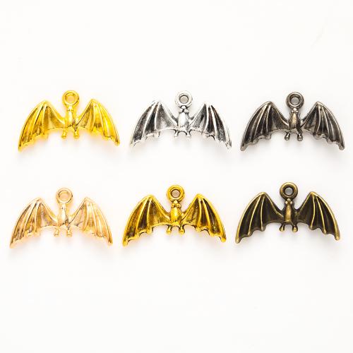 Tibetan Style Animal Pendants, Bat, plated, DIY, more colors for choice, 12x19mm, 100PCs/Bag, Sold By Bag