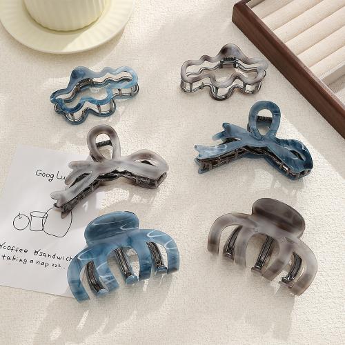 Hair Claw Clips, Acetate, different styles for choice & for woman, more colors for choice, Sold By PC