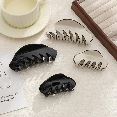 Hair Claw Clips, Acetate, different size for choice & for woman, more colors for choice, Sold By PC