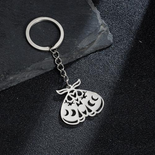 Stainless Steel Key Clasp, 304 Stainless Steel, Insect, plated, fashion jewelry, Sold By PC