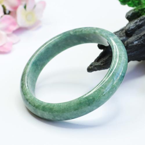 Jadeite Bangle, Donut, folk style & different size for choice & for woman, Grade A, Sold By PC