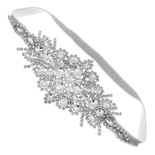 Headband, Cloth, with Rhinestone, for bridal, more colors for choice, Sold By PC