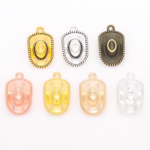 Tibetan Style Hat Pendants, plated, DIY, more colors for choice, 14x22mm, 100PCs/Bag, Sold By Bag