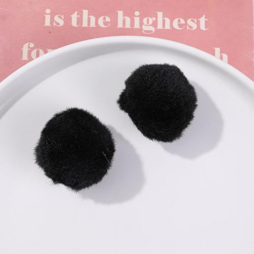 Hair Accessories DIY Findings, Plush, 40x40mm, Sold By PC