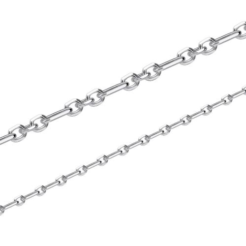 925 Sterling Silver Chains, DIY & different styles for choice, silver color, Sold By m