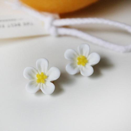 Hair Accessories DIY Findings, Resin, Flower, 13x13mm, Sold By PC