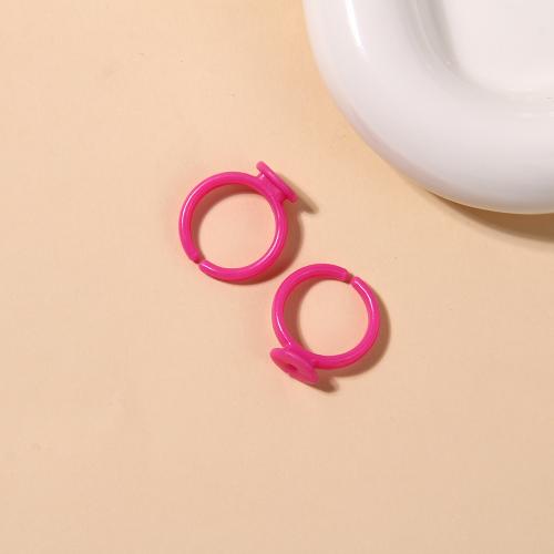 Acrylic Finger Ring, DIY, more colors for choice, 19.50x17.50mm, Sold By PC