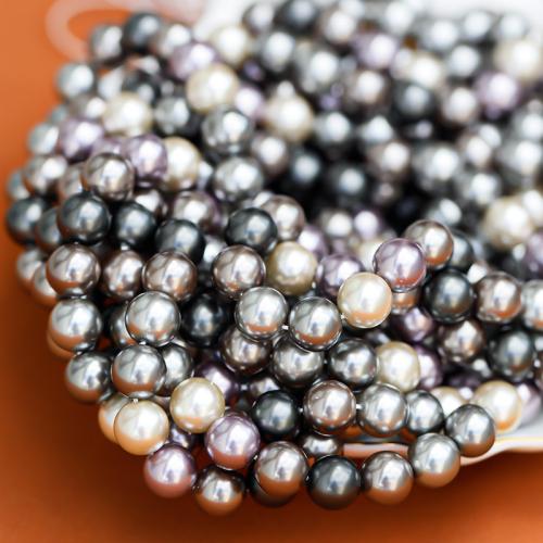 Peties perles de la mer du sud, Shell Pearl, Rond, DIY & normes différentes pour le choix, plus de couleurs à choisir, Vendu par Environ 40 cm brin