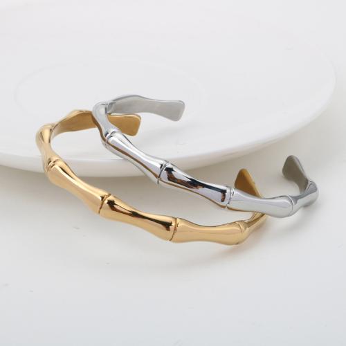 Stainless Steel Bangle, 316L Stainless Steel, plated, Unisex, more colors for choice, Sold By PC