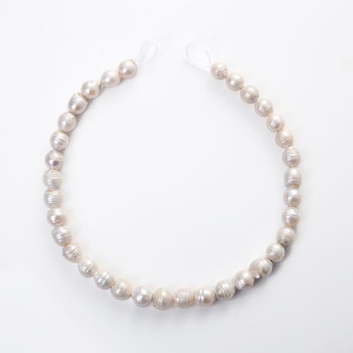 Cultured Baroque Freshwater Pearl Beads, DIY, white, about:10-11mm, Hole:Approx 1mm, Sold Per Approx 38 cm Strand