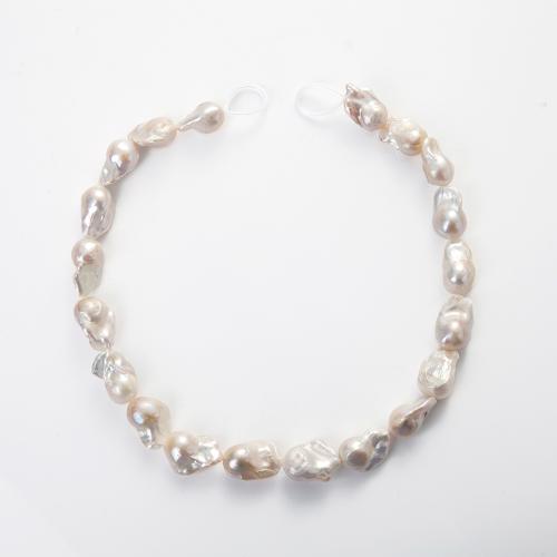 Cultured Baroque Freshwater Pearl Beads, DIY, white, about:11-13mm, Hole:Approx 1mm, Sold Per Approx 38 cm Strand