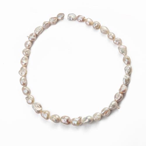 Cultured Baroque Freshwater Pearl Beads, DIY, white, about:8-9mm, Hole:Approx 1mm, Sold Per Approx 38 cm Strand